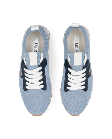 SNEAKERS LIU JO DONNA EVELYN 916 - SNEAKER KNIT/METALLIC AIR BA6067TX525S3954