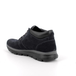 POLACCHINE IGI&CO UOMO IGORE-TEX IN PELLE BLU SCURO 6617800