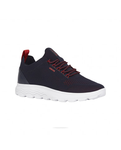 SNEAKERS GEOX UOMO U SPHERICA A - TESS. A MAGLIA NAVY U15BYA 0006K C4064