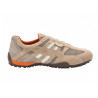 SNEAKERS GEOX UOMO U SNAKE L - SCAM.+MESH  BEIGE/DK ORANGE U4207L 02214 C0845