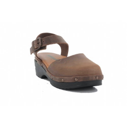 SABOT BIONATURA DONNA C R CRAZY HORSE CAFFE' 77C2071R-CRHCAF