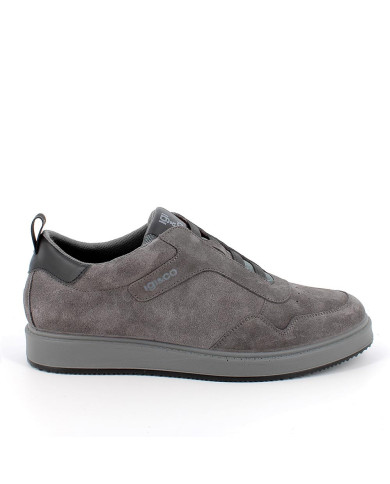 SNEAKERS IGI&CO UOMO SCAMOSCIATO SPECIAL ANTRACITE 2630111