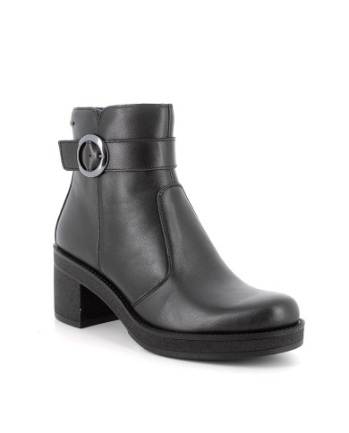 STIVALETTO IGI&CO DONNA IN PELLE NERO CON TACCO 6,5CM 660300