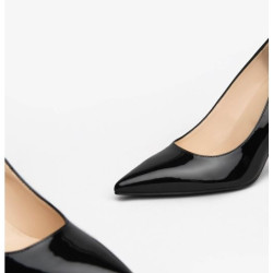 DECOLLETE' NEROGIARDINI DONNA VERNICE NERO E211041DE/100