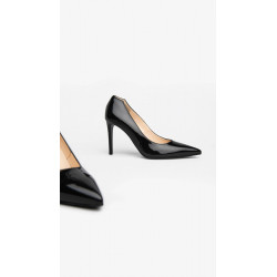 DECOLLETE' NEROGIARDINI DONNA VERNICE NERO E211041DE/100