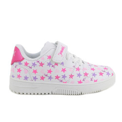 SNEAKERS PRIMIGI BAMBINA NAP.PU ST.STELL BCO-ROSA-FUXIA 1460000