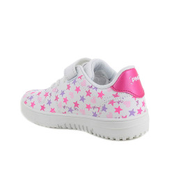 SNEAKERS PRIMIGI BAMBINA NAP.PU ST.STELL BCO-ROSA-FUXIA 1460000