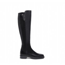 STIVALE NEROGIARDINI DONNA IN PELLE NERO ZIP I308813D/100