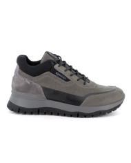 SNEAKERS IGI&CO UOMO  NABUK GUM GRIGIO SCURO 8642011