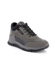SNEAKERS IGI&CO UOMO  NABUK GUM GRIGIO SCURO 8642011