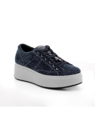 SNEAKERS CON ZEPPA IGI&CO DONNA T.VELLUTO TORC. BLU 8671400
