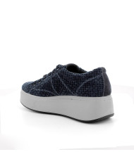 SNEAKERS CON ZEPPA IGI&CO DONNA T.VELLUTO TORC. BLU 8671400