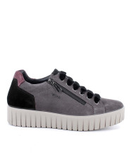SNEAKERS CON ZEPPA IGI&CO DONNA SCAM.SUPER10/12 GRIG.SCURO 8680133