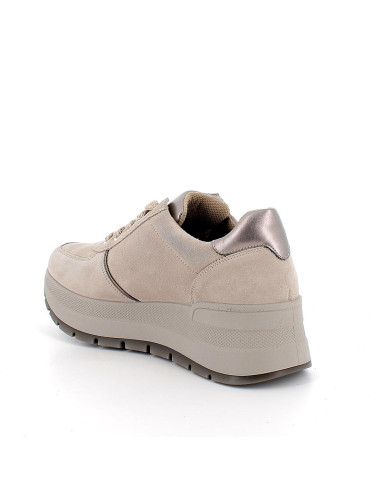 SNEAKERS CON ZEPPA IGI&CO DONNA SCAM.SUPER10/12 VISONE 8677411