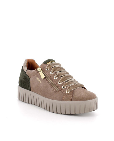 SNEAKERS CON ZEPPA IGI&CO DONNA SCAM.SUPER10/12 FANGO 8680144