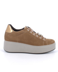 SNEAKERS CON ZEPPA IGI&CO DONNA SCAM.SUPER10/12 COGNAC 8671244