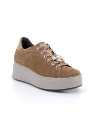 SNEAKERS CON ZEPPA IGI&CO DONNA SCAM.SUPER10/12 COGNAC 8671244