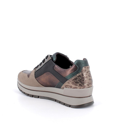 SNEAKERS CON ZEPPA IGI&CO DONNA  VI.LAM.WINT.FOG RAME/FANGO 8676177