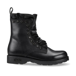 ANFIBIO CULT DONNA ZEPPELIN 3202 MID W LEATHER BLACK ( RUCHES ) CLW320200