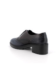 FRANCESINA IGI&CO DONNA  CAPRA FIDELIO   BLU/BORDO TACCO 4,5CM 8651411