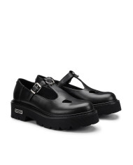 MOCASSINO CULT DONNA SLASH 4216 LOW W LEATHER BLACK W/ PIERCING CLW421600