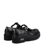 MOCASSINO CULT DONNA SLASH 4216 LOW W LEATHER BLACK W/ PIERCING CLW421600