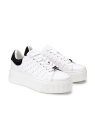 SNEAKERS CULT DONNA PERRY 3162 LOW W LEATHER WHITE/STRASS BLACK CLW316221