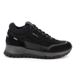 SNEAKERS IGI&CO UOMO NABUK GUM  NERO GORE-TEX 8642000