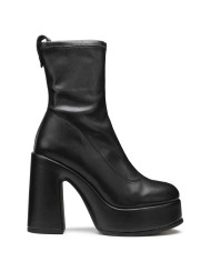 STIVALETTO CULT DONNA BJORK 4103 MID W LEATHER BLACK TACCO 11CM  CLW410300