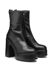 STIVALETTO CULT DONNA BJORK 4103 MID W LEATHER BLACK TACCO 11CM  CLW410300