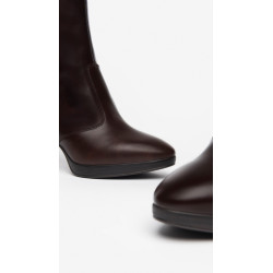 STIVALI CON TACCO NEROGIARDINI DONNA IN PELLE T.MORO TACCO 9,5 CM  I308910D/300