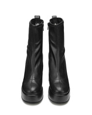 STIVALETTO CULT DONNA BJORK 4103 MID W LEATHER BLACK TACCO 11CM  CLW410300
