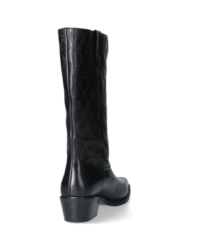 STIVALE CULT DONNA DOLORES 4375 MID W LEATHER BLACK CLW437500