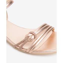 SANDALO CON TACCO NEROGIARDINI DONNA NETTUNO PHARD TPU KUK FEN NATURALE TACCO 2,5CM E615731D/660