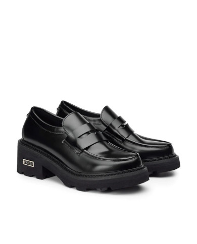 MOCASSINI CON TACCO CULT DONNA GRACE 3923 BLACK CLW392300