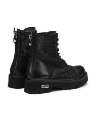 STIVALETTO CULT DONNA SLASH 3403 MID W NET FAB/LEAT. BLACK/BLACK STRASS CLW340304