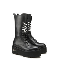 ANFIBI CULT DONNA AXL 3463 BOOT W LEATHER BLACK CON ZEPPA CLW346300