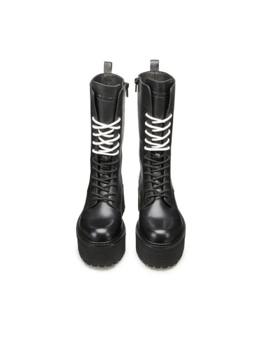 ANFIBI CULT DONNA AXL 3463 BOOT W LEATHER BLACK CON ZEPPA CLW346300