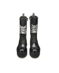 ANFIBI CULT DONNA AXL 3463 BOOT W LEATHER BLACK CON ZEPPA CLW346300