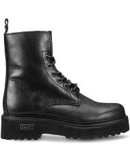 ANFIBIO CULT DONNA SLASH 1814 MID W LEATHER BLACK CLE103130