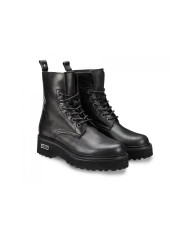 ANFIBIO CULT DONNA SLASH 1814 MID W LEATHER BLACK CLE103130