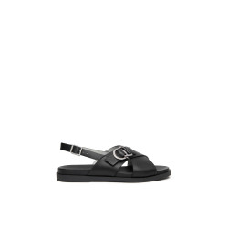 SANDALO NEROGIARDINI DONNA TAMIGI NERO TR TERRALBA E615933D/100