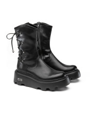 ANFIBIO CULT DONNA NEW ROCK 4572 MID W STR.LEAT. BLACK CLW45720