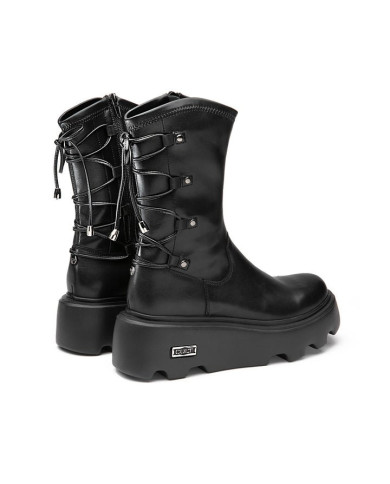 ANFIBIO CULT DONNA NEW ROCK 4572 MID W STR.LEAT. BLACK CLW45720