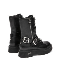 ANFIBIO CULT DONNA SLASH 4585 MID W LEATHER BLACK CLW458500