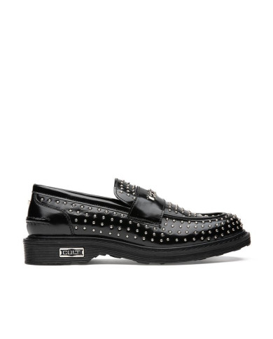 MOCASSINI CULT DONNA SABBATH 4575 LOW W SHINY LEAT. BLACK/SILVER STUDS CLW457500