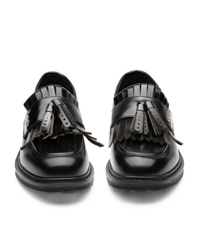 MOCASSINI CULT DONNA SABBATH 4576 LOW WBR.LEATHER BLACK CLW457600