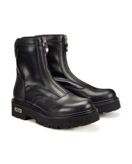 STIVALETTI CULT DONNA SLASH 4346 MID W LEATHER/ STRETCH VEG. LEATH. BLACK CLW434600