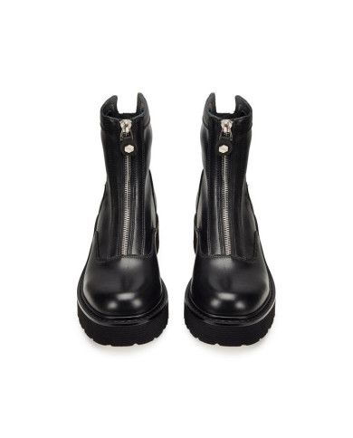 STIVALETTI CULT DONNA SLASH 4346 MID W LEATHER/ STRETCH VEG. LEATH. BLACK CLW434600