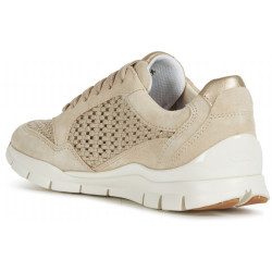 SNEAKERS GEOX DONNA D SUKIE B - SCAM.+TES.INTRECC  BEIGE D15F2B 022ZI C5000